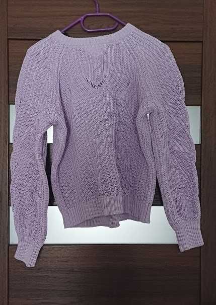 Fioletowy sweter