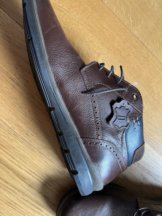 Buty męskie skórzane Lasocki 48