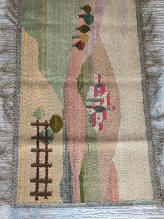 Kilim Cepelia PRL wełniany