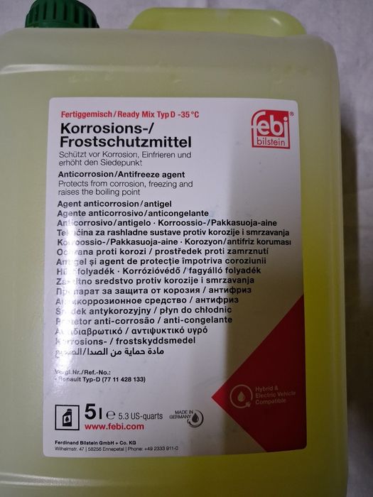 Anticongelante Febi Renault