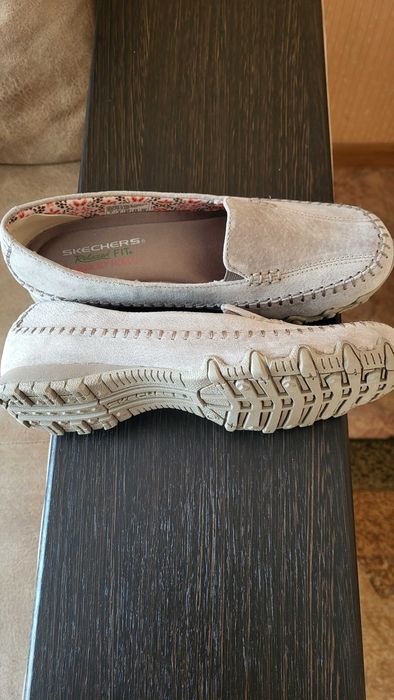 Мокасини замшеві Skechers (жіночі) нові