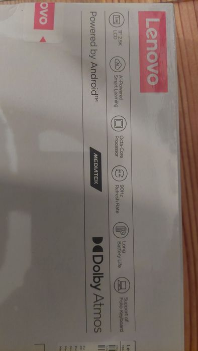 Lenovo Idea Tab Tablet TB336FU + Rysik | wyświetlacz LCD 11" 2,5 K 16:10 | MediaTek Dimensity 6300 | 8 GB RAM | pamięć 128 GB | Android 15 |