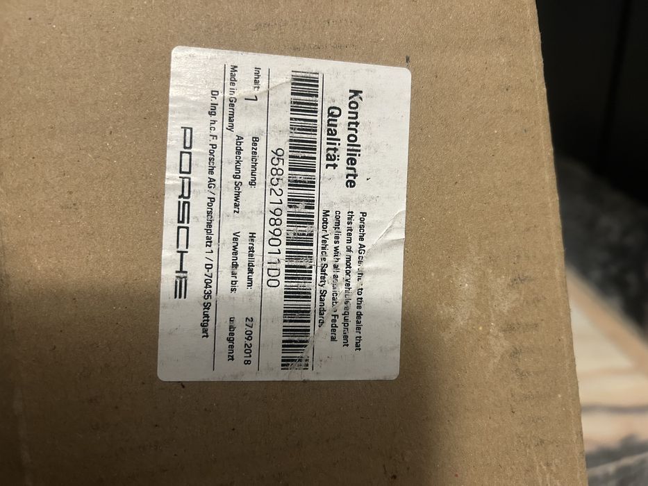 Parte traseira banco Porsche Cayanne