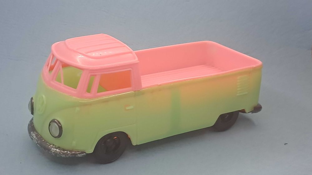Raro brinquedo português JATO Pepe Volkswagen pick-up plástico chapa