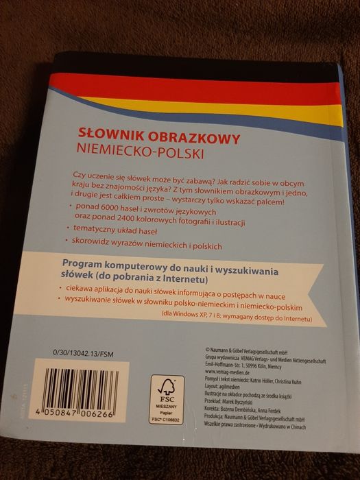 Słownik obrazkowy niemiecko-polski