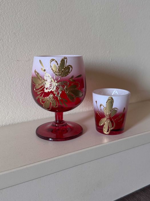 Набір: бокали 6шт. + рюмки 6шт., Bohemia Glass(Богемія), Чехія, Нові!