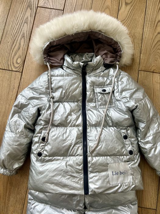 Зимний комбинезон для девочки  103-110