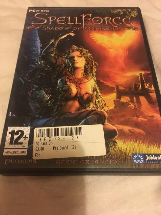 Pc gry Spell Force 1 Cien Feniksa Tomb Raider Dalmatanczyki   UNIKAT