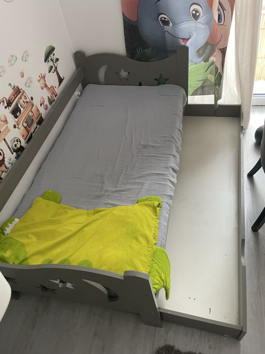 Łózeczko dzieciece z szuflada