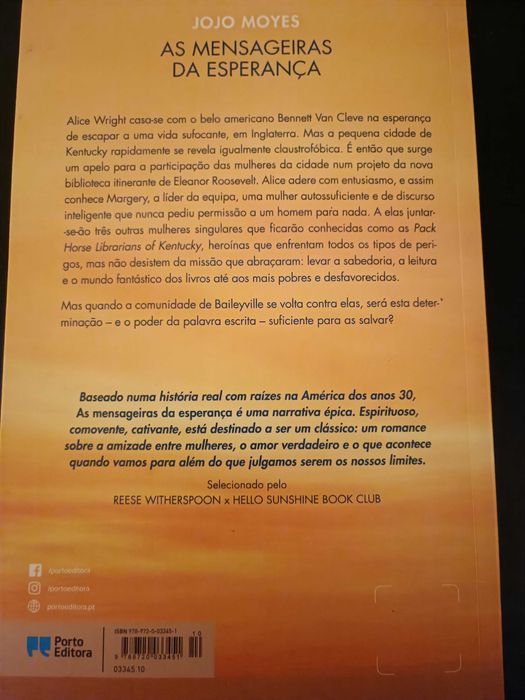 Livro As mensageiras da esperança Novo