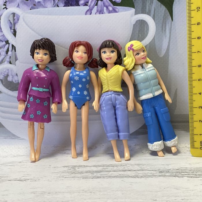 Ляльки Поллі Покет Mattel, кукла, маленькі лялечки, одяг для Polly Pok