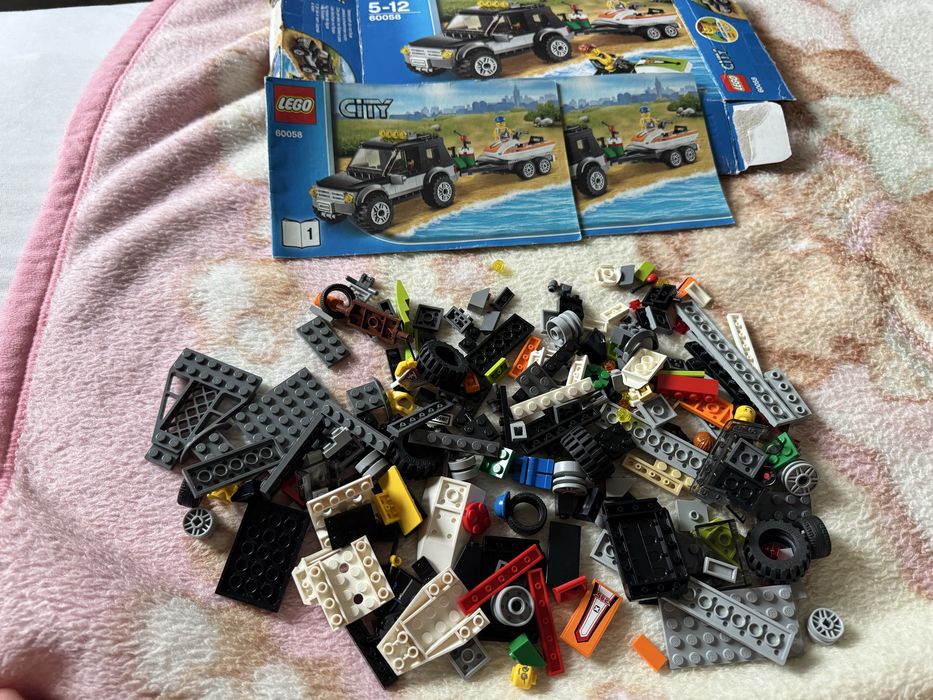 Lego city 60058 (kompletne +pudelko i instrukcje)