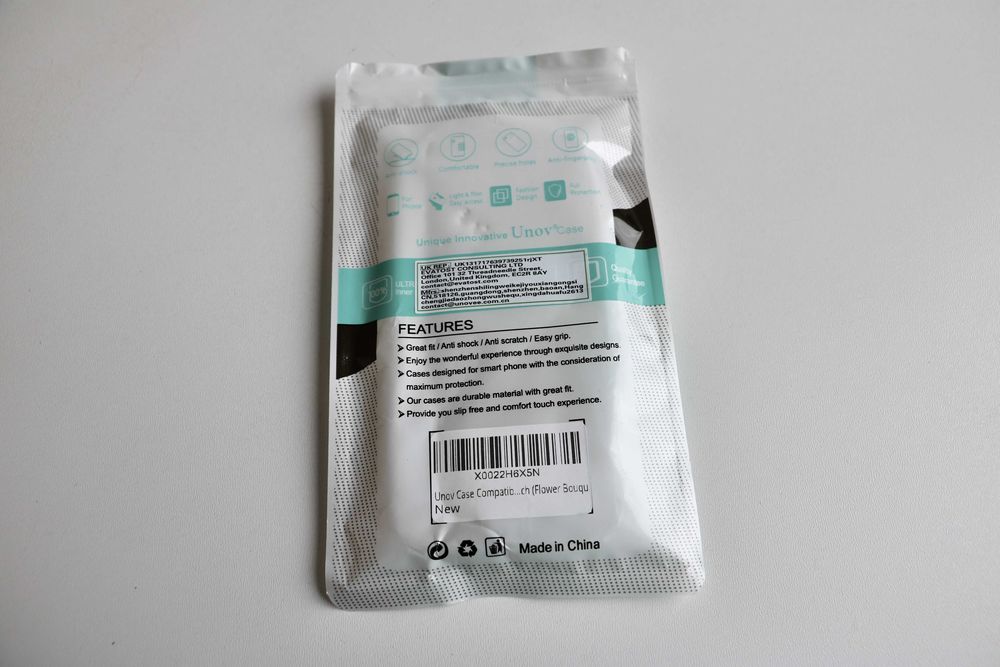 чехол Unov Case Flower Bouquet для iPhone 13 Pro/14 Pro новый