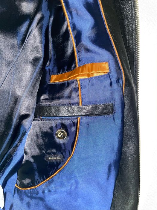 Чоловіча куртка Zara натуральна шкіра