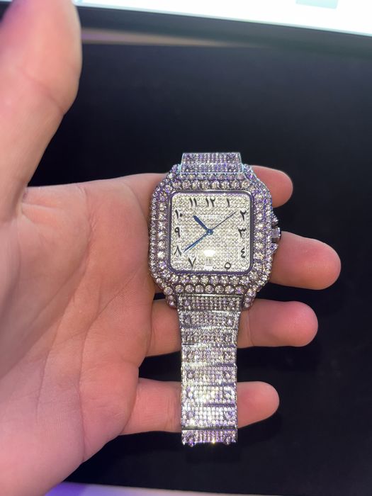 Cartier zegarek VVS iced out