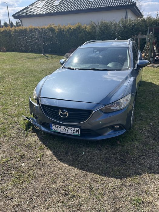 Mazda 6 delikatnie uszkodzony !!