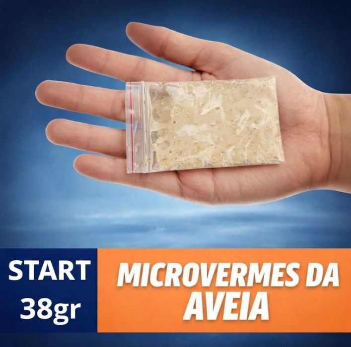 Microvermes da Aveia (Panagrellus redivivus)-Alevinos – Cultura Start