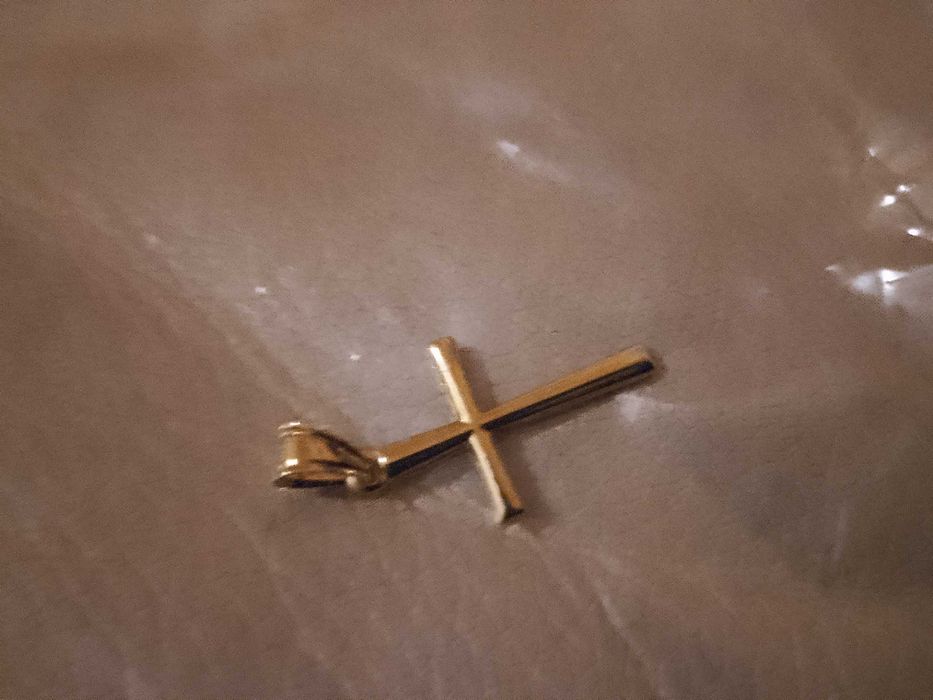 Łańcuszek złoty 750 z dodatkiem srebra 925 jak nowe