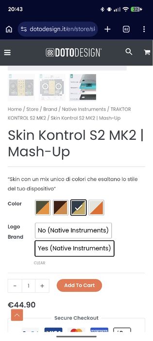 Native instruments Skin Traktor Kontrol S2 MK2 | Mash-Up