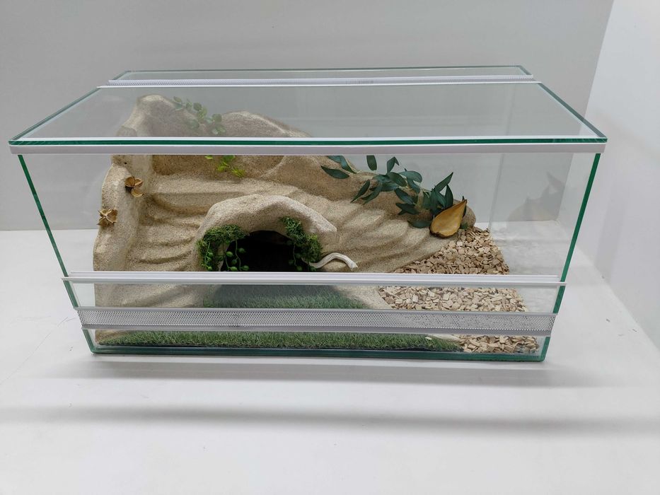 Terrarium dla żółwia greckiego, stepowego, TW02Ż, AquaWaves