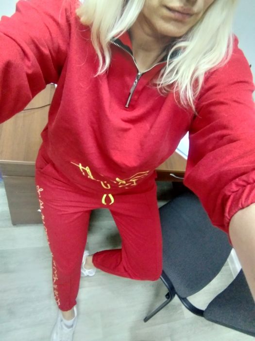 Жіночий прогулочний джогери костюм XS спорт штани спорт мастерка