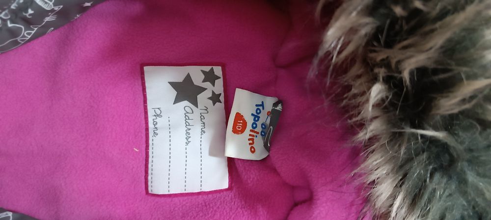 Дитячий зимовий комбінезон Topolino 110