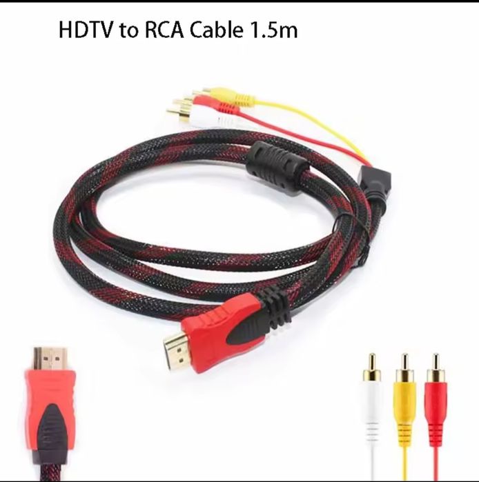 Кабель HDMI до 3RCA