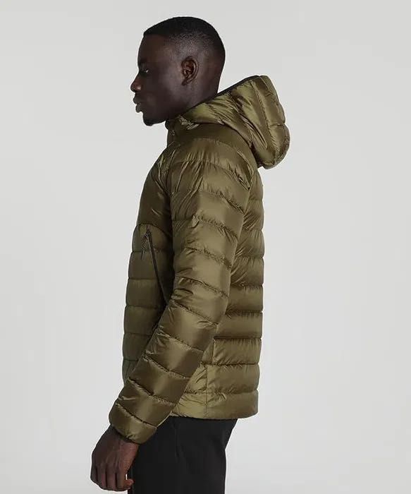 НОВИЙ PUMA L ОРИГІНАЛ ПУХОВИК чоловічий зелений олива демі 52257162