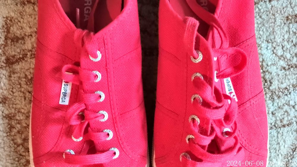 Tenisówki Superga S003J70 Czerwony rozmiar 49  wkładka  30 cm
