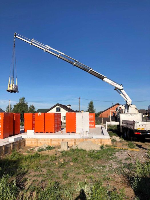 Послуги Крана Маніпулятора Оренда перевезення крана манипулятора.