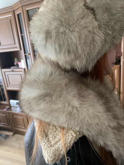 Is i czapka z lisa srebrnego PRL