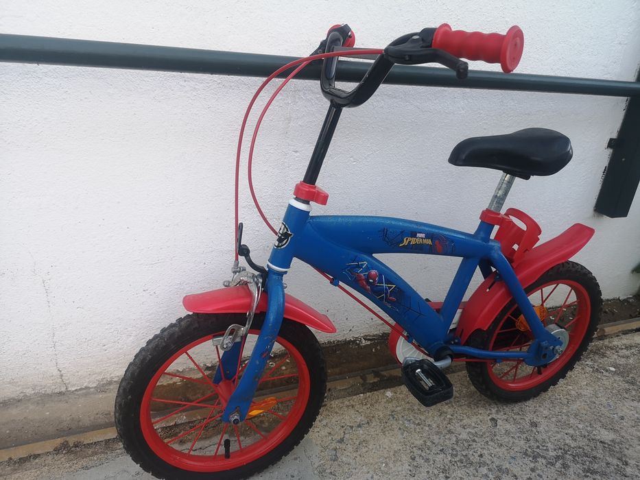 Bicicleta homem aranha roda 16
