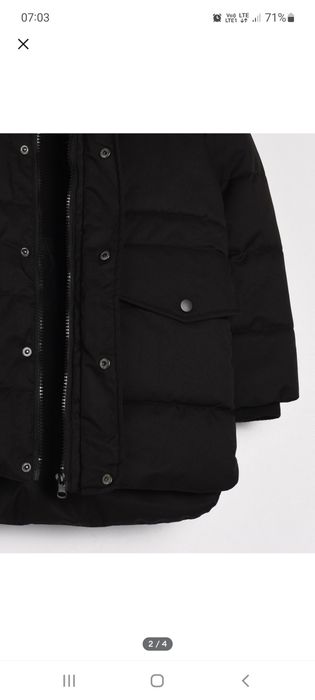 Kurtka zimowa chłopięca dłuższa 128