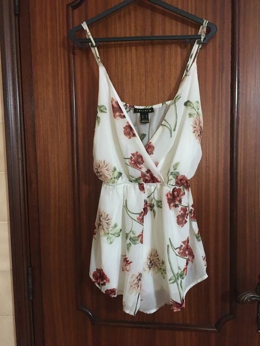 Macacão calção TAM M