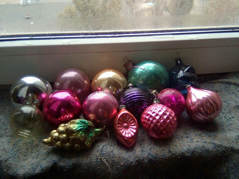 Елочные игрушки СССР