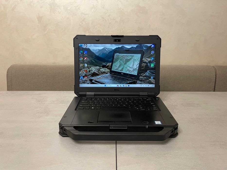 Захищений ноутбук Dell 5424 Rugged, 14" FHD IPS, i7-8650U, 16GB, 256GB, Radeon RX 540 4GB