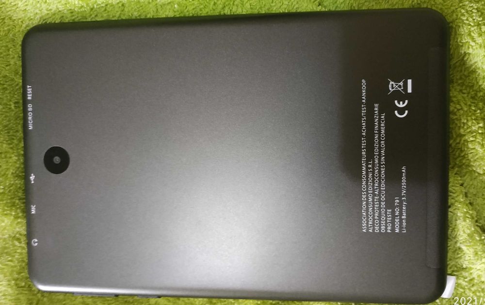 Tablet 8" - 2 cameras - Wi fi - 8 GB - Black64551963558657121