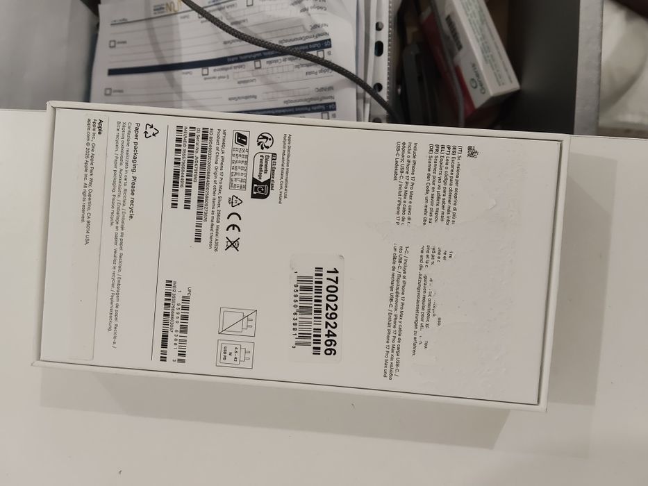 Hiphone 17 promax 256g