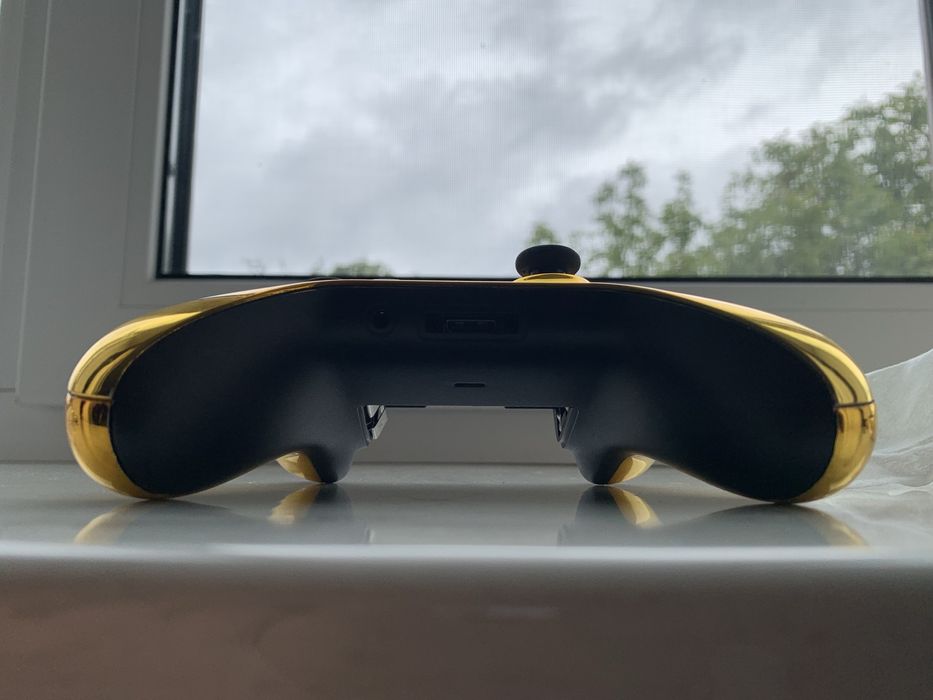 Геймпад Xbox One Gold Chrome Custom Controllers UK