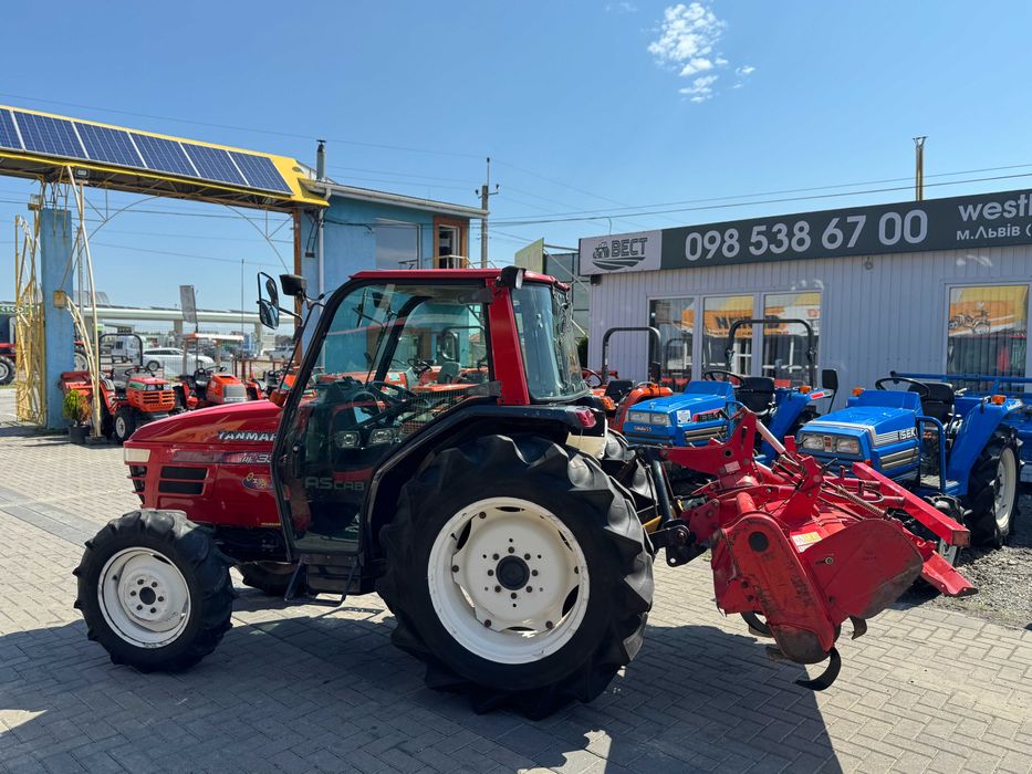 Японський трактор YANMAR EG333 кабіна + фреза,