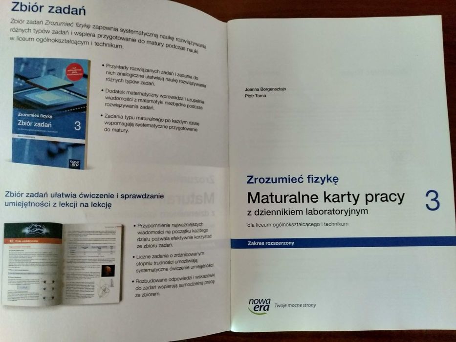 Maturalne karty pracy fizyka 3 rozszerzenie
