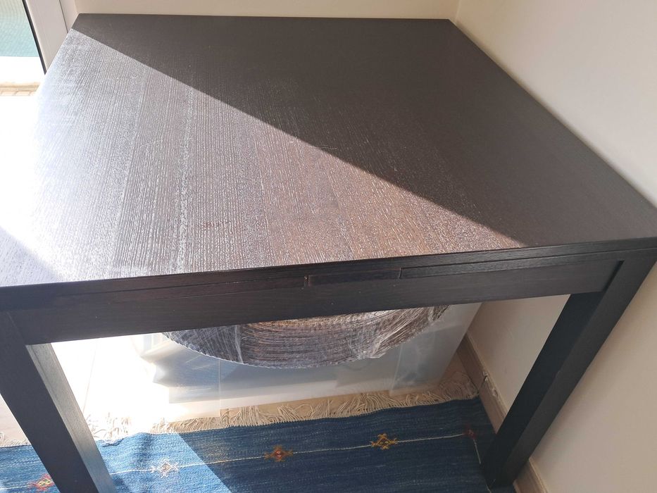 Conjunto mesa extensível + 4 cadeiras Ikea