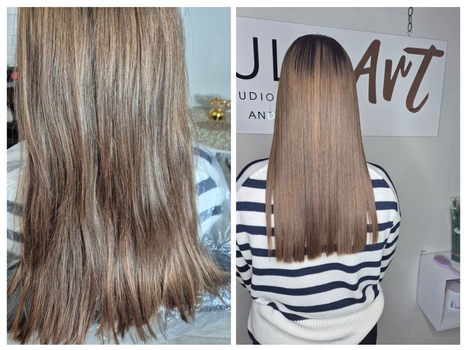 Кератин.  Ботокс. Холодне відновлення