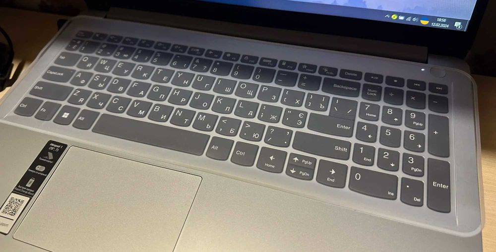 Прозрачная Защитная Накладка Пленка для Клавиатуры Макбука Ноутбука