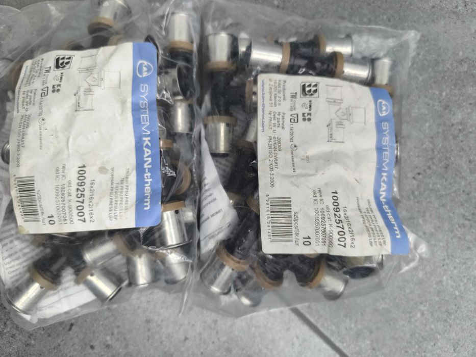 Złączki Kan-therm różne rodzaje