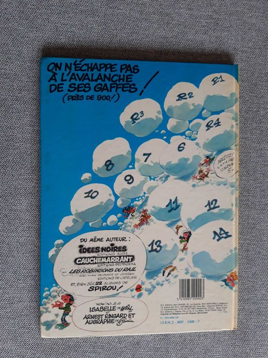 BD Gaston Lagaffe "Le gang des gaffeurs"