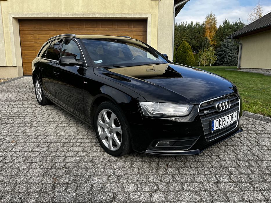 Audi A4 B8 2015r 2.0 TDI 150KM S-LINE bezwypadkowy