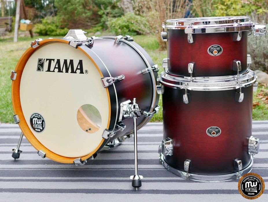 ‼️ Perkusja Tama Silverstar Jazz Limited 18”, 12”, 14” Antique Brown Burst ‼️