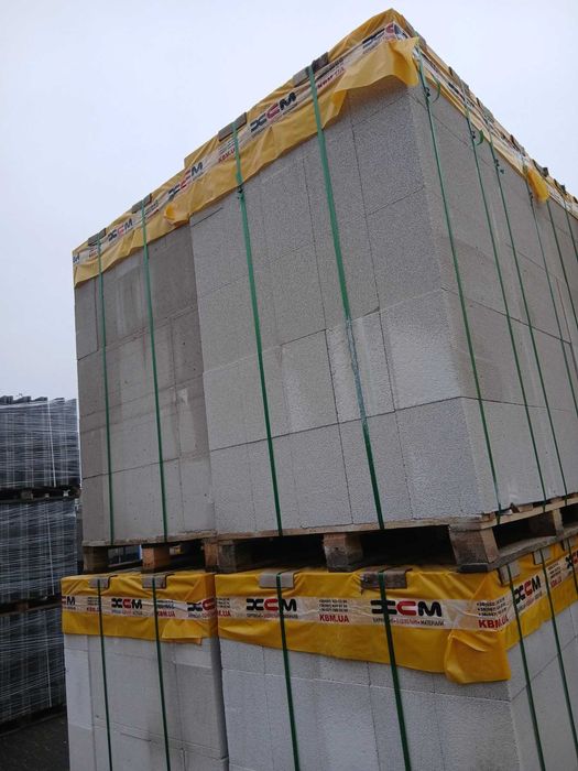 Газобетон ХСМ 300x200x600 (палета 1,8м3-50шт)! Опт-роздріб! Доставка!