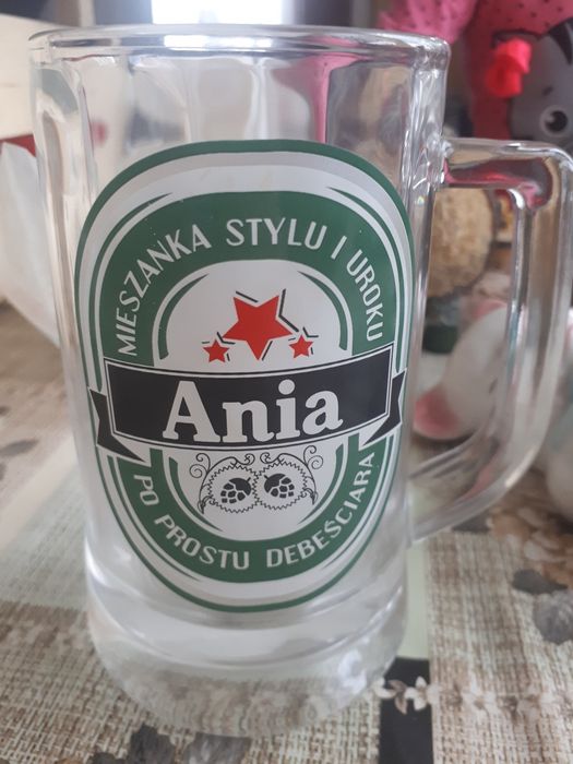 Kufel z imieniem Ania